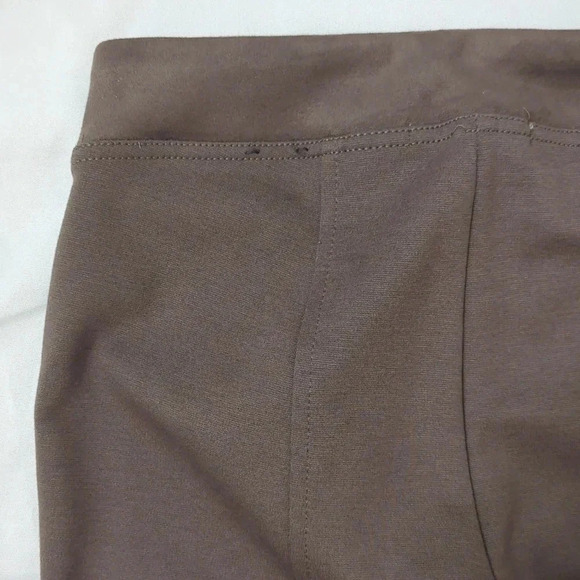 WHBM Faux Suede Runway Leggings, Color Tannin Size 00 - Picture 11 of 13